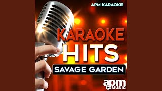 I want you (karaoke version)