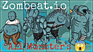 Zombeat.io #AllLevelUpMonsters 😱 screenshot 5