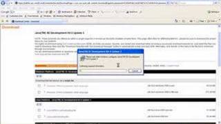 Robocode Schoolbots Tutorial number 1 - downloading java