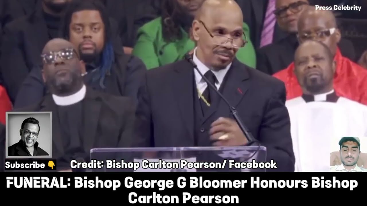 Carlton Pearson FUNERAL: Bishop George G Bloomer's tears flowed during