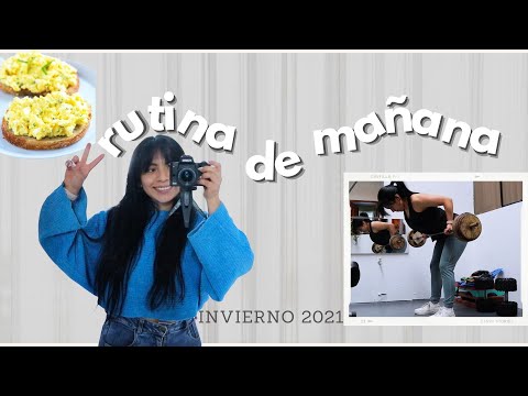 MI RUTINA DE MAÑANA 2021 | clases virtuales, ejercicio & comida