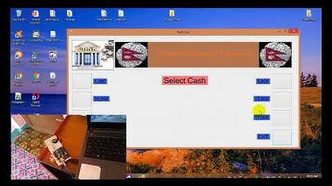 [Fast Cash Demo]Fingerprint Banking System with ATM Simulation[Part 7]