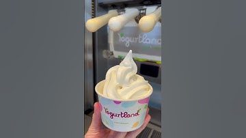 Insanely creamy frozen yogurt!