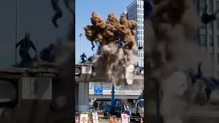 Insane Bridge Collapse Demolition, Shocking Construction Accident Caught on Camera 2025