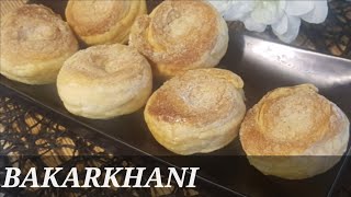 Bakarkhani | Simple & Easy Bakarkhani | Puff pastry cookie | Tea snacks Recipe by Uroosa's kitchen