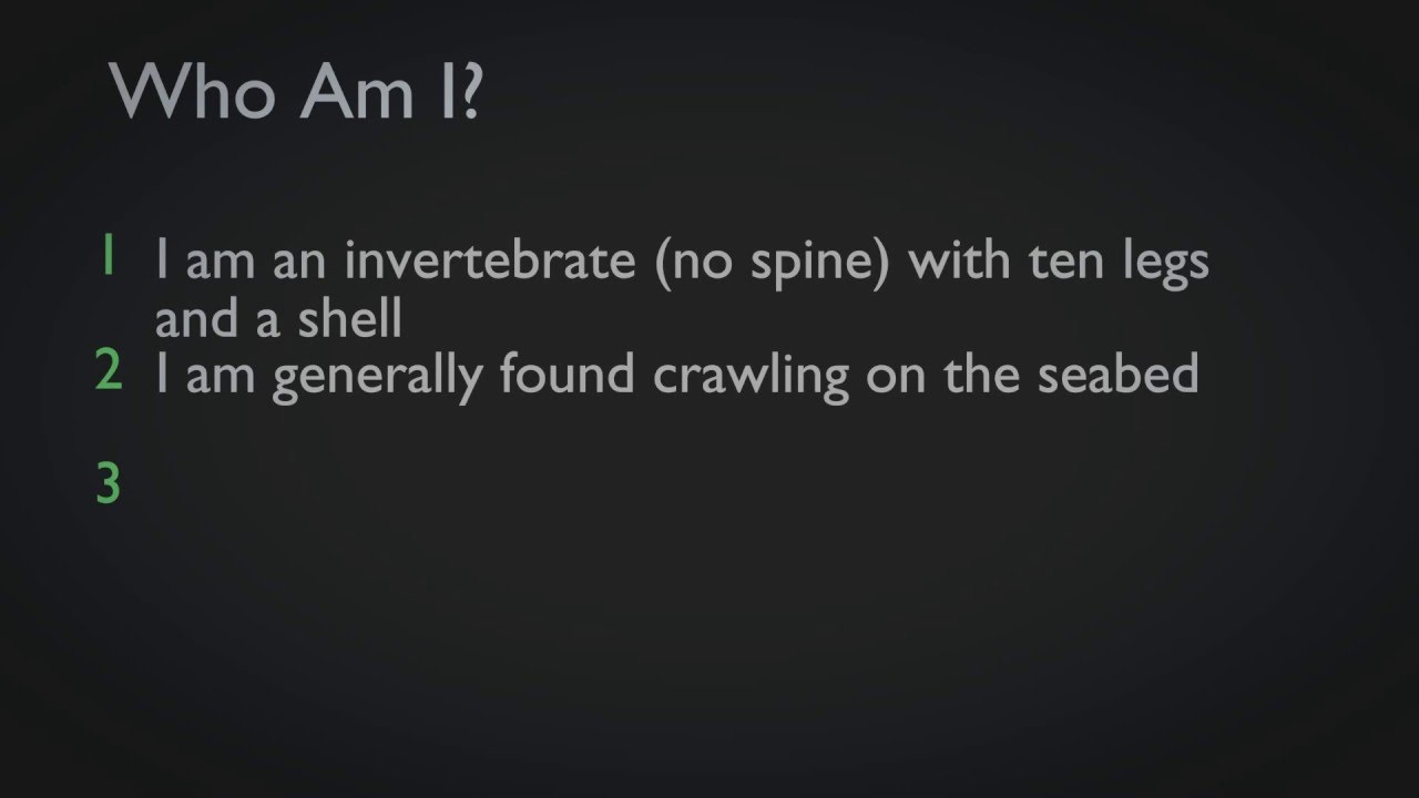 education film Who Am I - Aquatic - 2 - Educational Videos