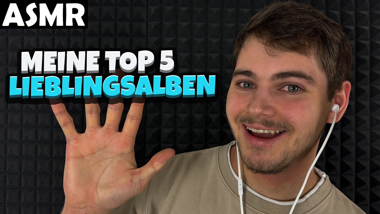 АСМР - ТОП-5 МОИХ ЛЮБИМЫХ АЛЬБОМОВ🎶(НЕМЕЦКИЙ) | АСМР Тони