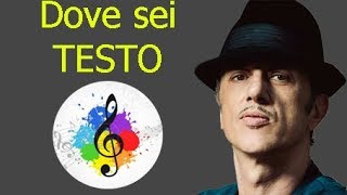 Neffa-Dove sei (testo in italiano) ft. Ghemon