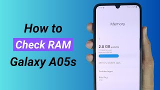 How to Check Ram or Memory in Samsung A05s