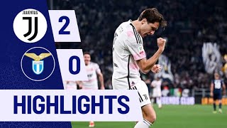 JUVENTUS VS LAZIO 2-0 | GOAL HIGHLIGHTS | Chiesa \& Vlahovic Share Goals | Italian Cup 2023\/24