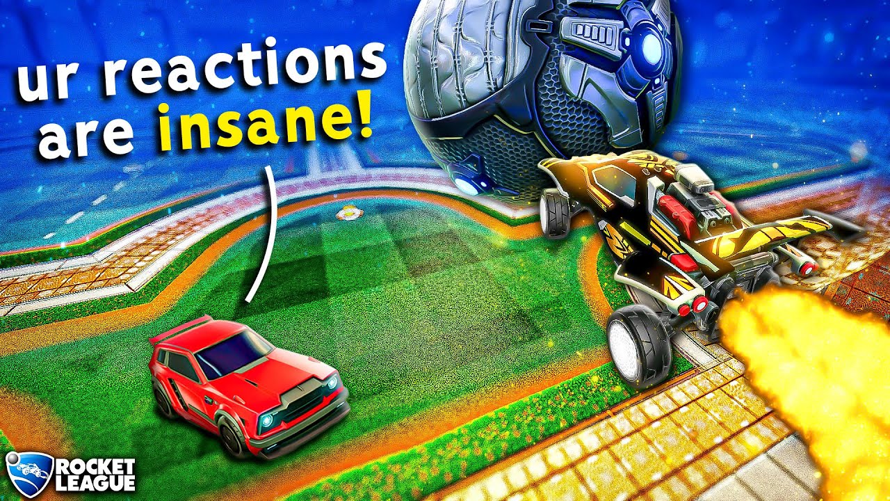 Я удивил этого молодого вундеркинда в топ-100 Rocket League