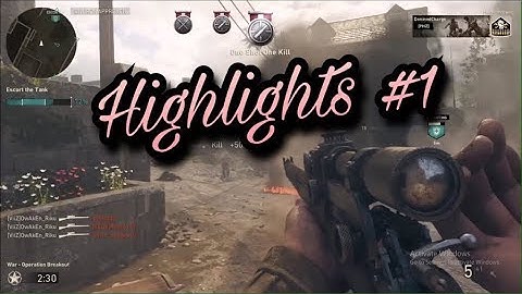 Clips and Fails - Highlights #1(WW2 Chokes!?)