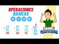Operaciones Básicas para Principiantes: Suma, Resta, Multiplicación y División Fácil ✨