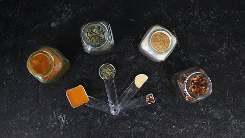 A Kickstarter Project We Love: Visual measuring spoons by welcome industries