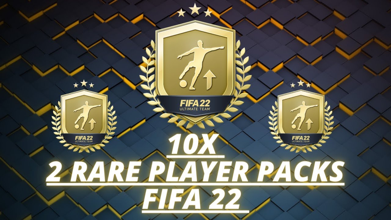 10x Gold Upgrade packs, two rare gold player packs fifa 22 YouTube