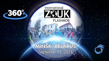 #IZD2016 360° | Minsk, Belarus | International Zouk Flashmob 20160917
