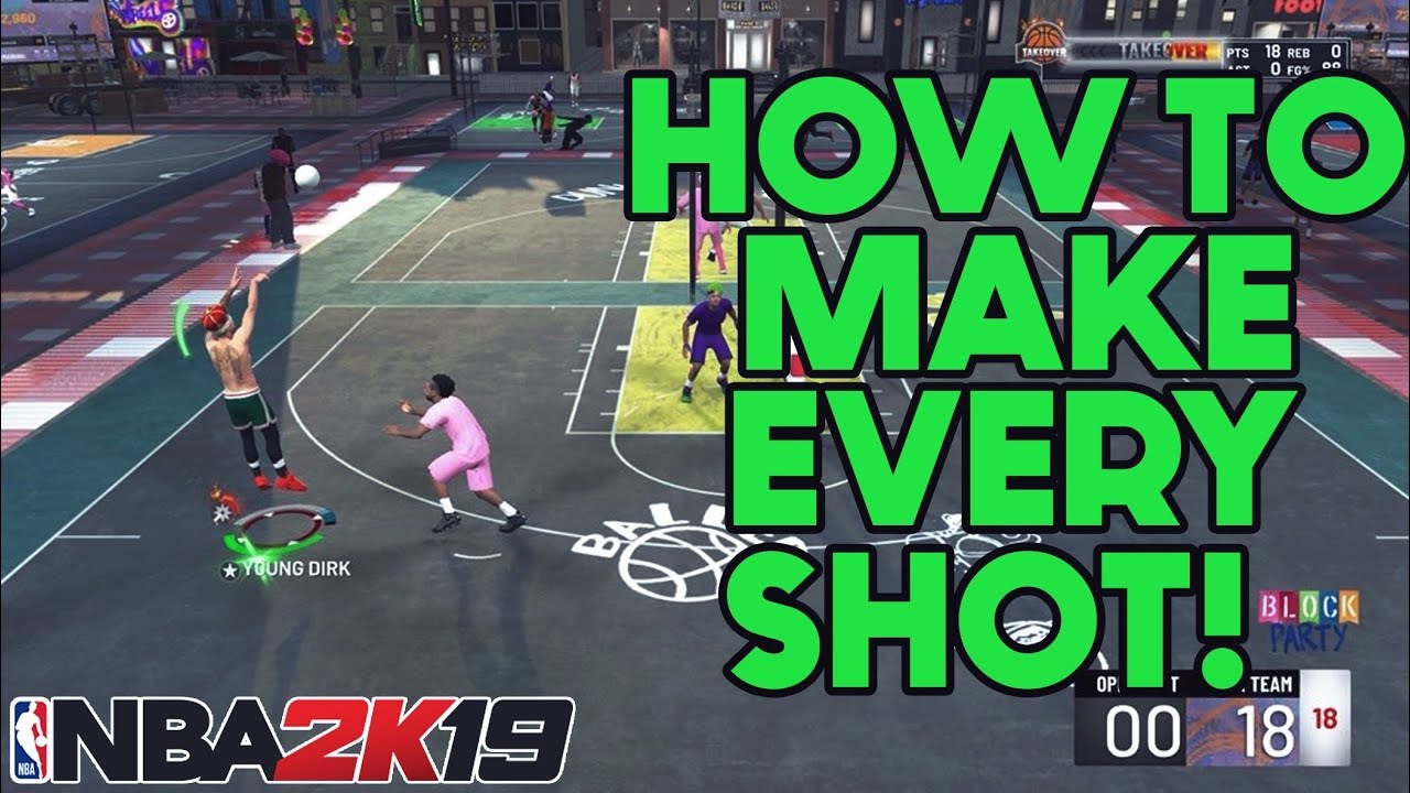 Nba 2k19 How To Make Every Shot How To Shoot Shot Meter Tutorial - 