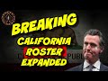 The "California Roster" Gets New Hotness Added TODAY