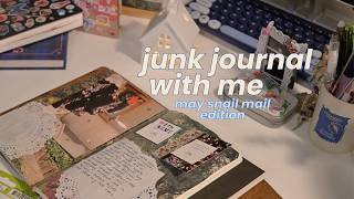 junk journal with me | snail mail (no talking + lofi)