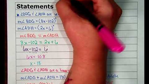 U1bd5   Linear Pairs and Vertical Angle Notes Part 3
