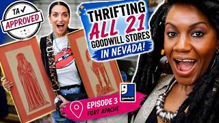 We Found THIS at Goodwill! | Thrifting All 21 Goodwill Stores in Nevada - Ep 3