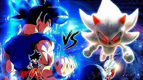 Goku UI V3 OP VS Sonic Chaos V3 RN OP (all form) in Jump Force Mugen
