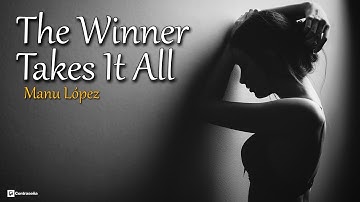 Abba, The Winner Takes It All, Instrumental Sax Cover, Manu Lopez, Musica los 80 Relajante Romantica