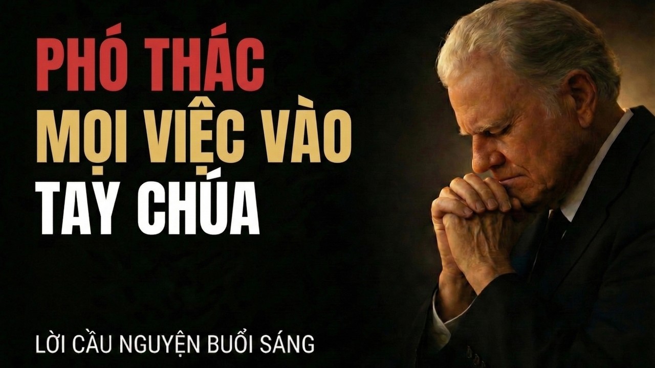 Hãy Ngừng Lo Lắng Và Phó Thác Mọi Sự Cho Chúa | Lời Cầu Nguyện Buổi Sáng