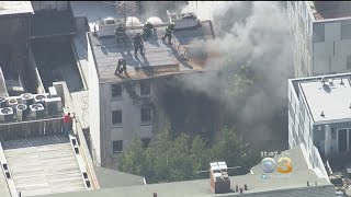 Firefighter Injured Battling Society Hill Blaze