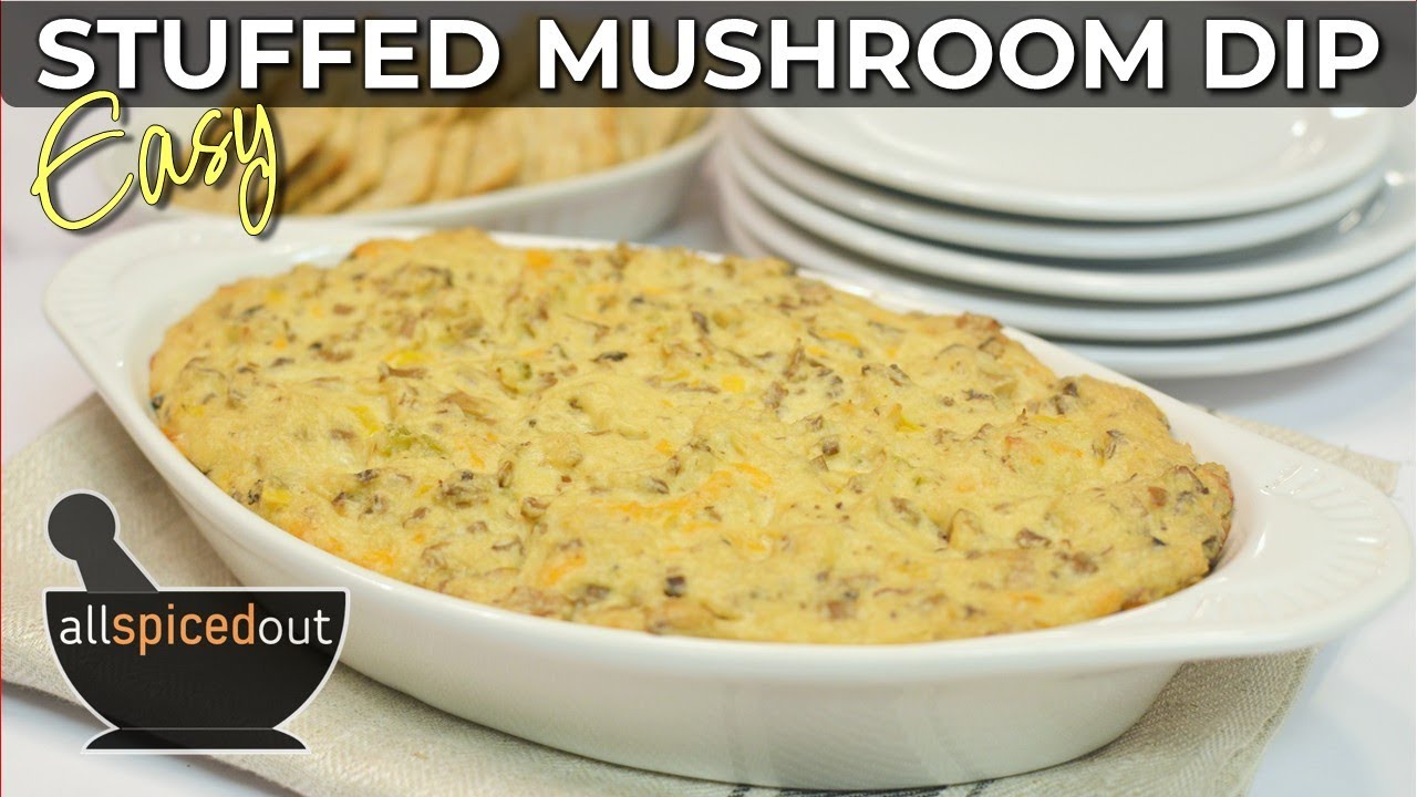 How to Make Easy Stuffed Mushroom Dip with Leftover Mushroom Stuffing
