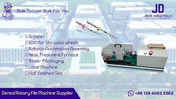 Torsion Testing & Tensile Strength Testing For Dental Endo Rotary File Root Canal File Jida Medtech
