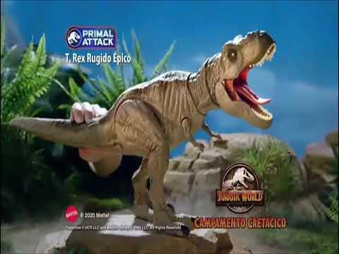 Jurassic World T-Rex Rugido Épico, Mattel