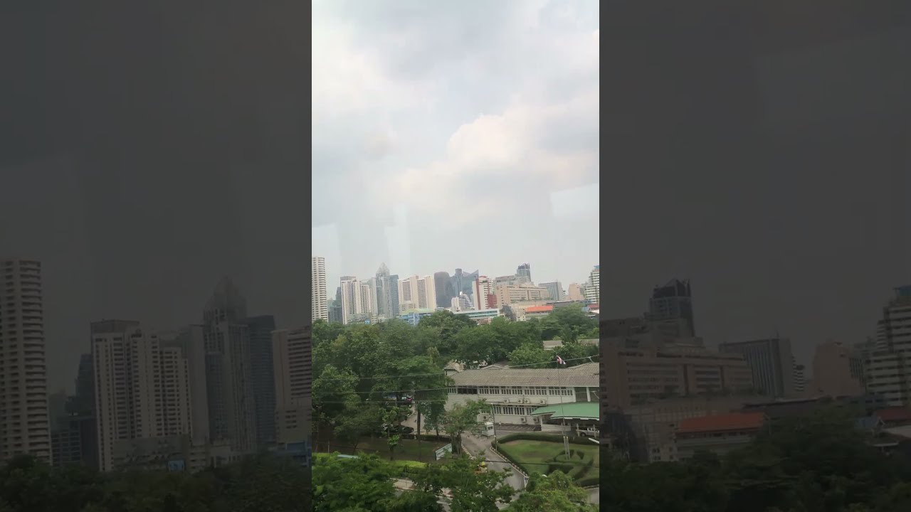 🌆 Bangkok Skyline on the Move 🇹🇭✨