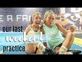 our last weekend practice of the season :(