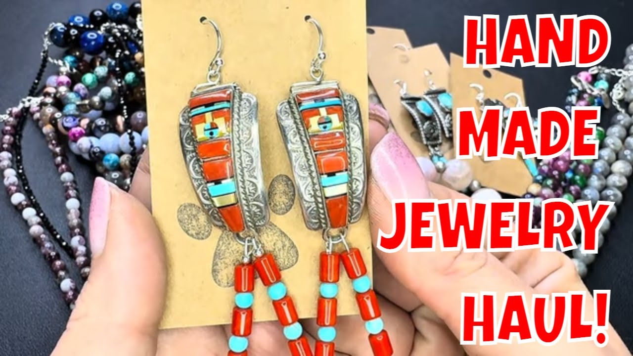 Handmade Jewelry Haul For My 2/4/2026 Live Sale