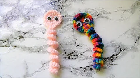 Create Your Own Worry Worm with this Crochet Tutorial