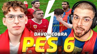 DAVOO XENEIZE (UNITED) VS LA COBRA (BARCELONA) - PES 6 - ¿QUIEN ES MEJOR?