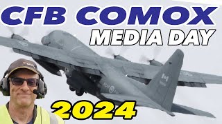 CFB Comox 2024 FULL HD Media Day | RCAF C-130 Hercules MEGA SHOW with C-17 KC-135 and much more!