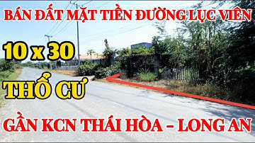 Bán đất mặt tiền đường Lục Viên . Mỹ Hạnh Bắc , Đức Hòa , Long An .