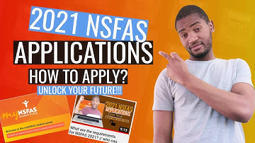 How to apply for NSFAS 2021?