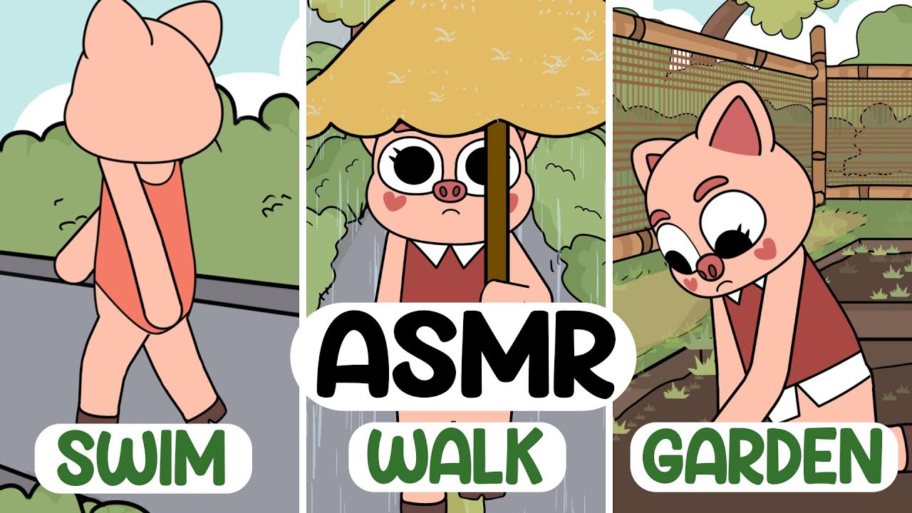 I Went Outside To Feel Better (ASMR ANIMATION COMPILATION #2)