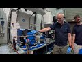 Charge with refrigerant and remove gauges