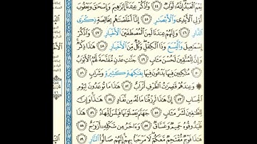 القرآن الكريم صفحة 456 برواية الليث أبي الحارث عن الكسائي   القارئ عبد الرشيد صوفي