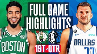 Boston Celtics vs Dallas Mavericks HIGHLIGHTS 1st-QTR HD | 2024 NBA season | 3\/1\/2024