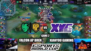 MSC X EWC | FALCONS. AP BREN VS XYG | MSC GROUP STAGE BO2 GAME 2 | ESPORTS WORLD CUP