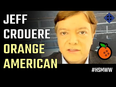 Orange MAGA muppet lemming Jeff Crouere follows Donald Trump off a cliff