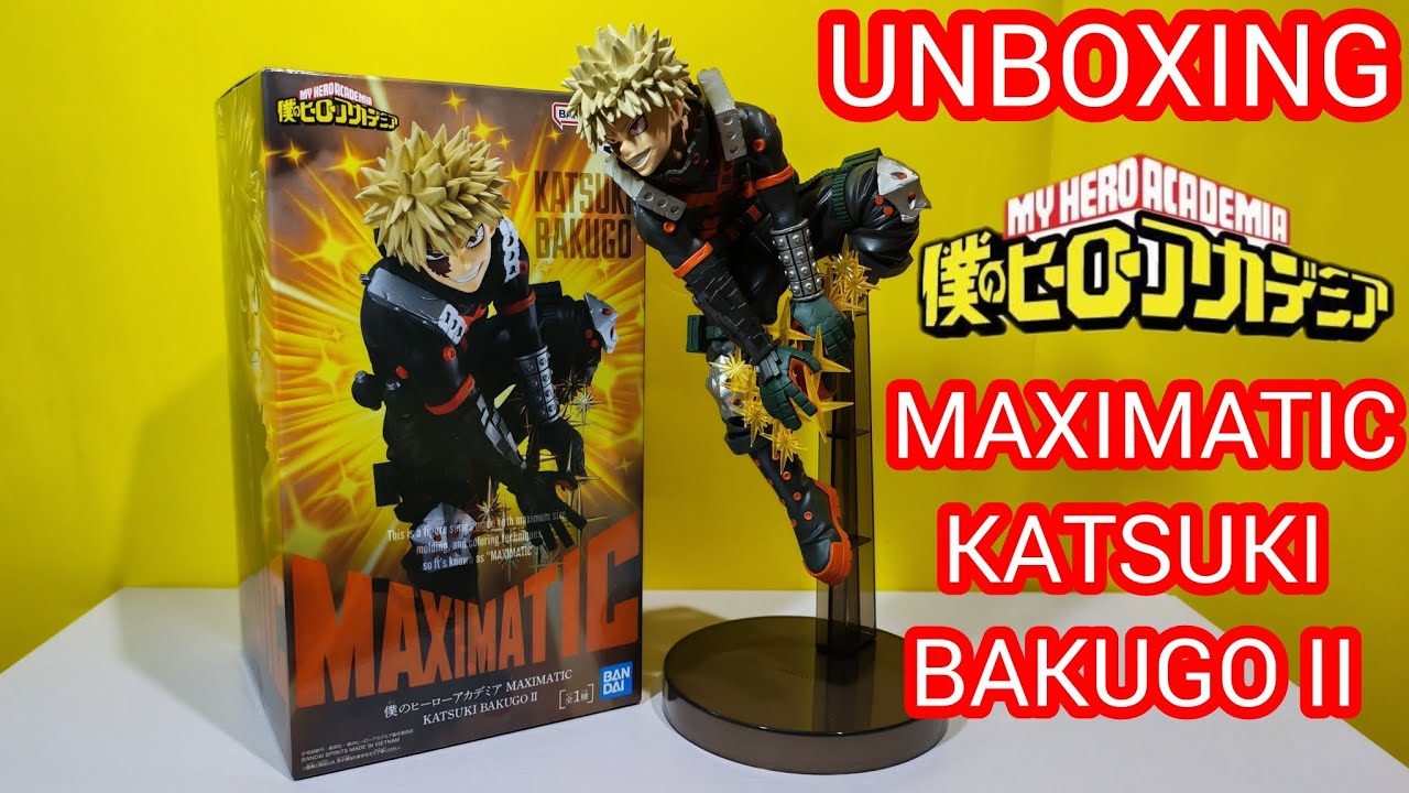 僕のヒーローアカデミア MAXIMATIC KATSUKI BAKUGO Ⅱ 2 MAXIMATIC My Hero Academia Katsuki Bakugo II 2 Figure BANPRESTO