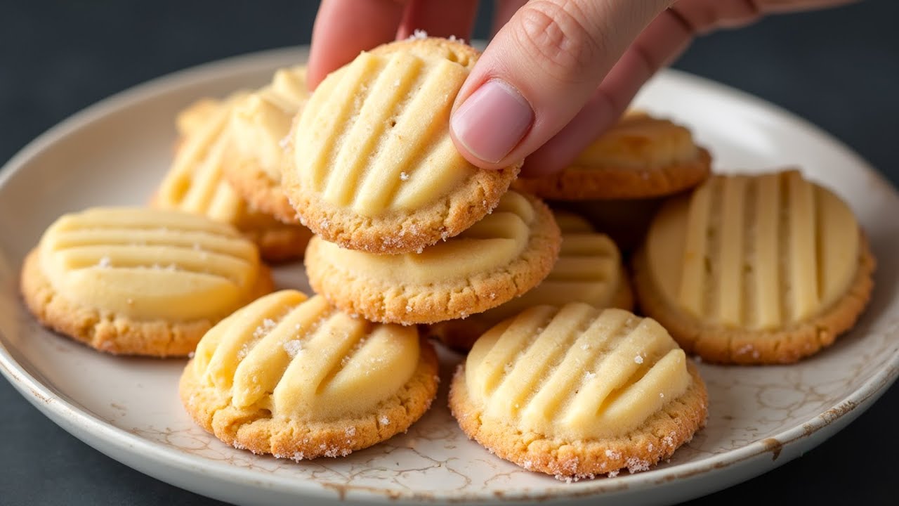 Diese Kekse zergehen auf der Zunge! Mit nur 3 Zutaten! Gott, wie lecker! 3 Perfekte Rezepte!