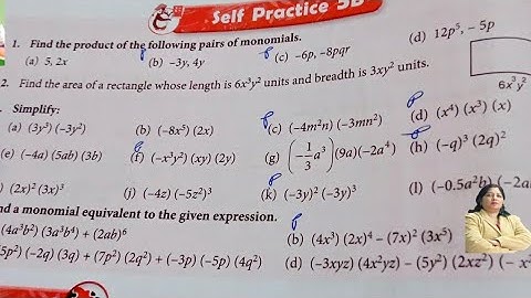 Ex-5B Q.1 ch -5 Algebraic Expressions class 8 SChand composite maths| By komal Gupta 