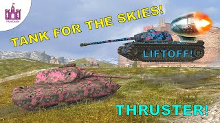 WoT Blitz | Using Gravity Force thrust ability!